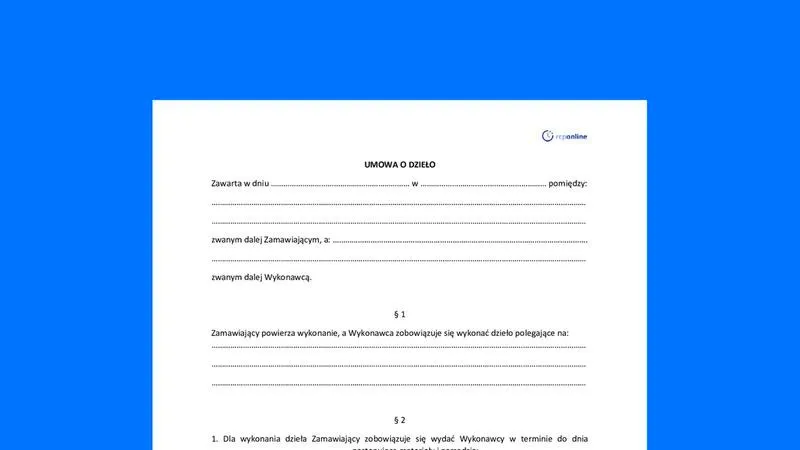 Jaki jest podatek od umowy o dzieło: co warto wiedzieć