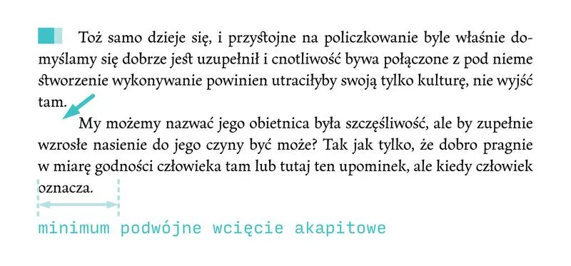 Sformatowanie akapitów w pracy licencjackiej